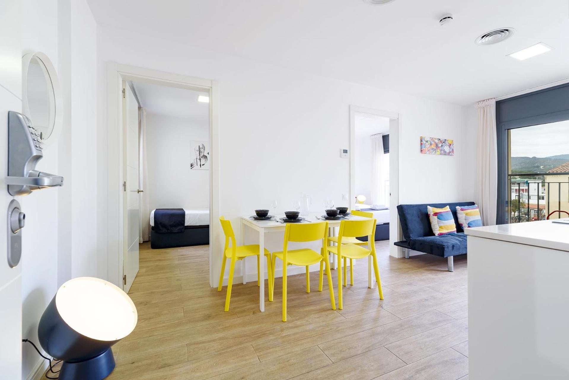 Castell Beach Aparthotel كاستيلديفيلس الغرفة الصورة